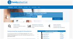 Desktop Screenshot of handyverkauf.net